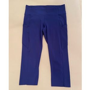 Blue Lululemon Leggings